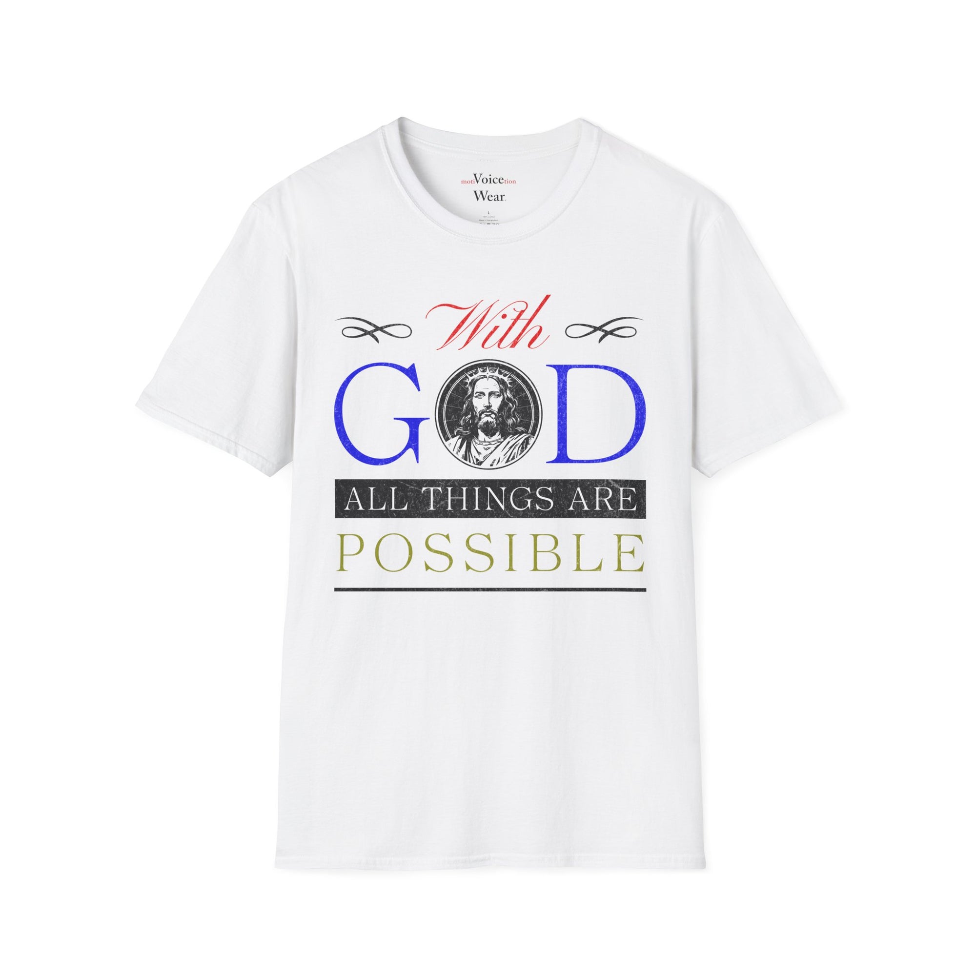 "All Things Are Possible" - "moti-Voice-tion Wear" T-Shirt