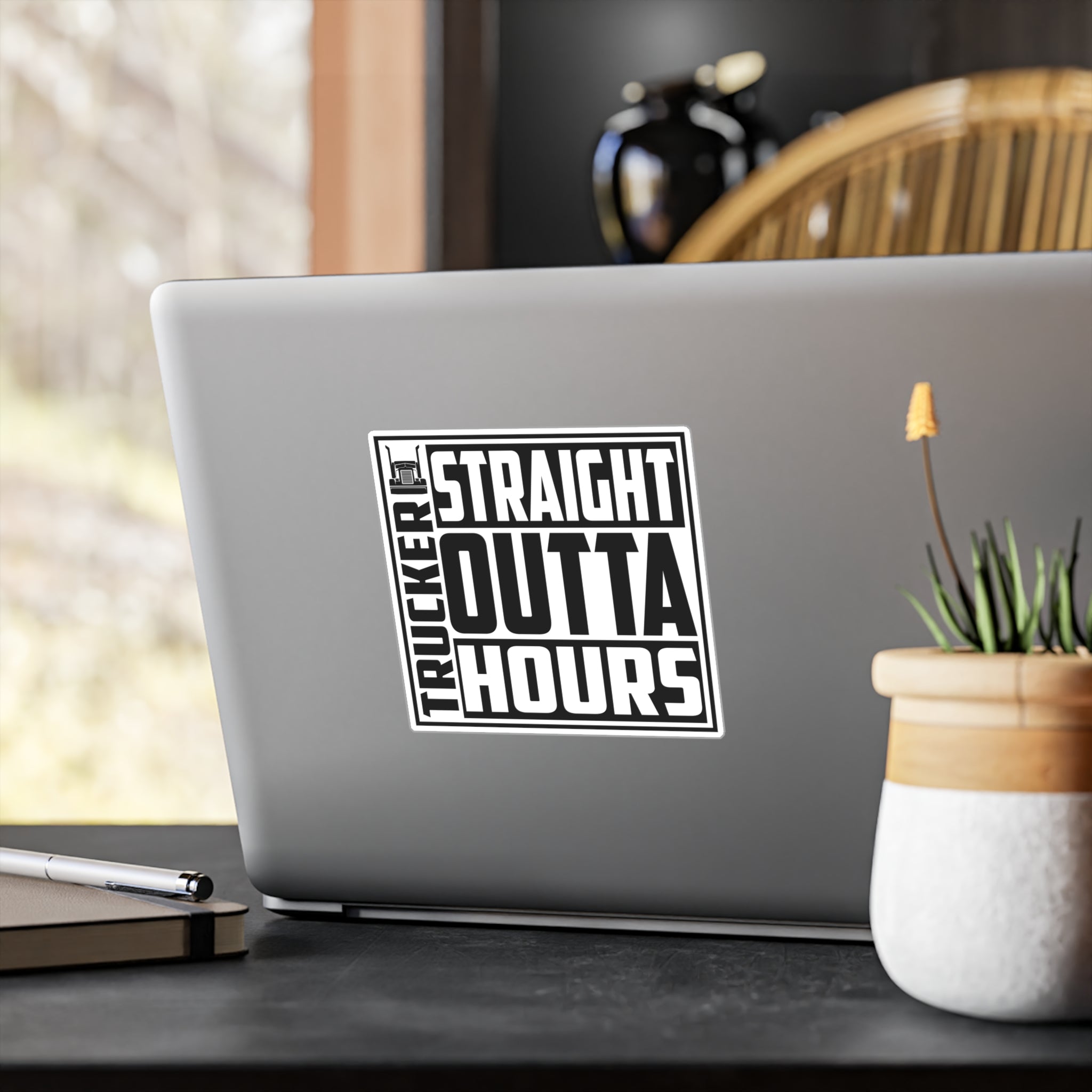 Straight Outta Hours Vinyl Decal