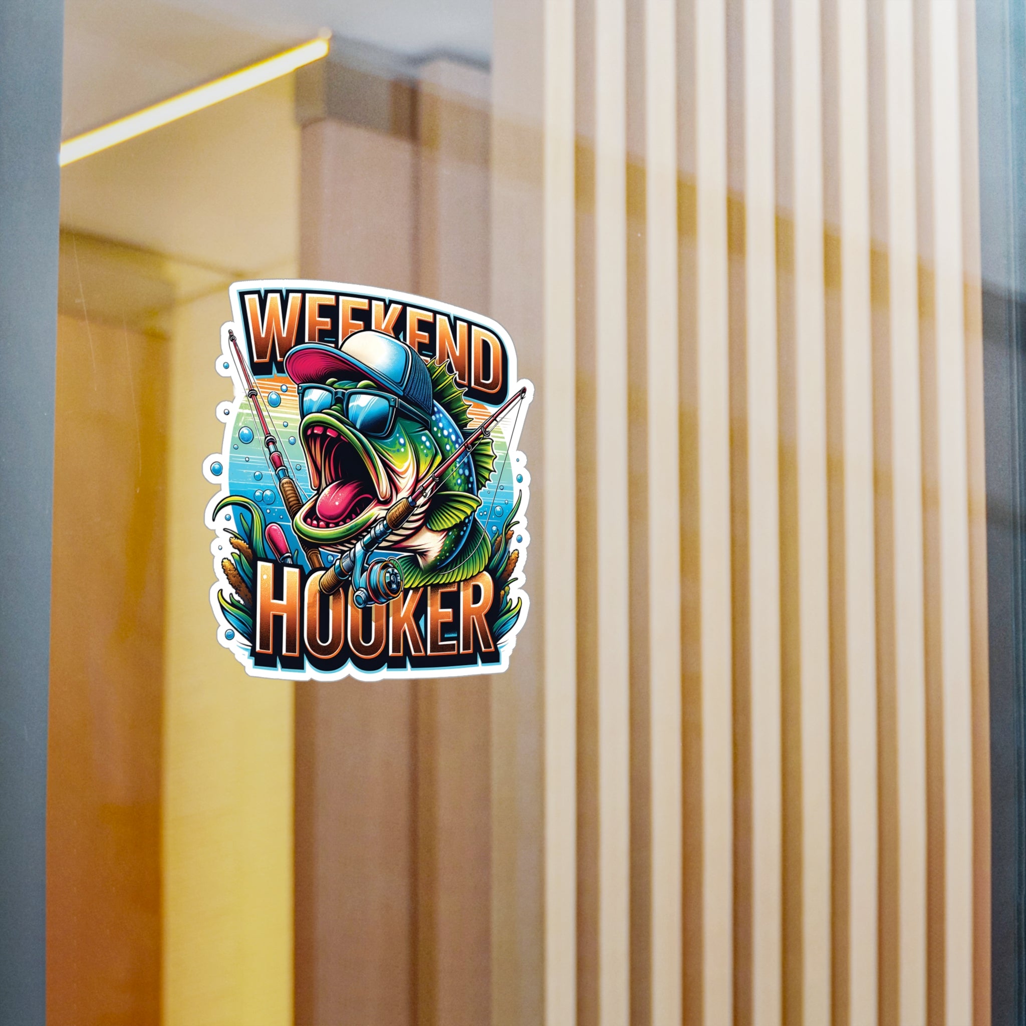 Weekend Hooker Vinyl Decal