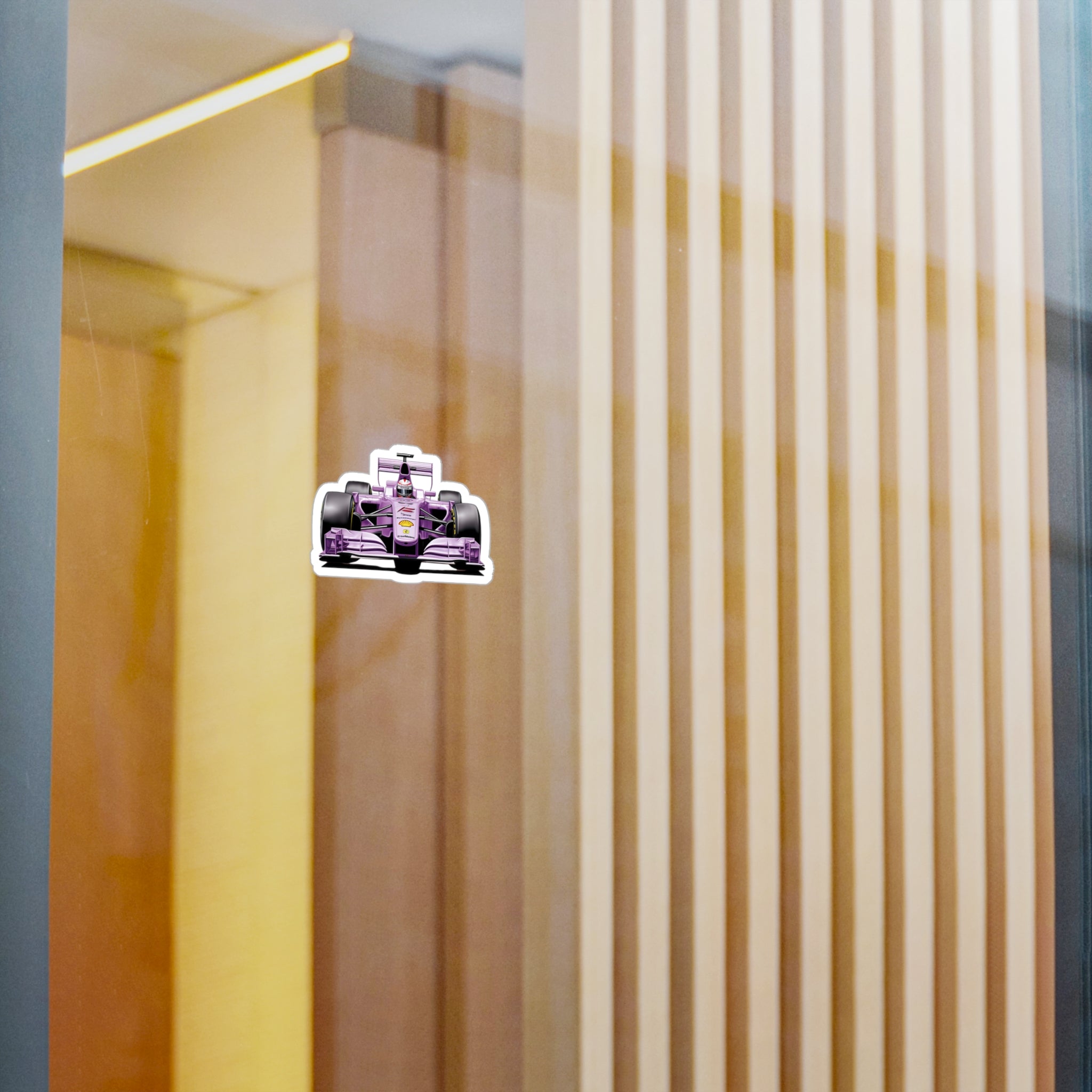 F1 Car #5 Vinyl Decal