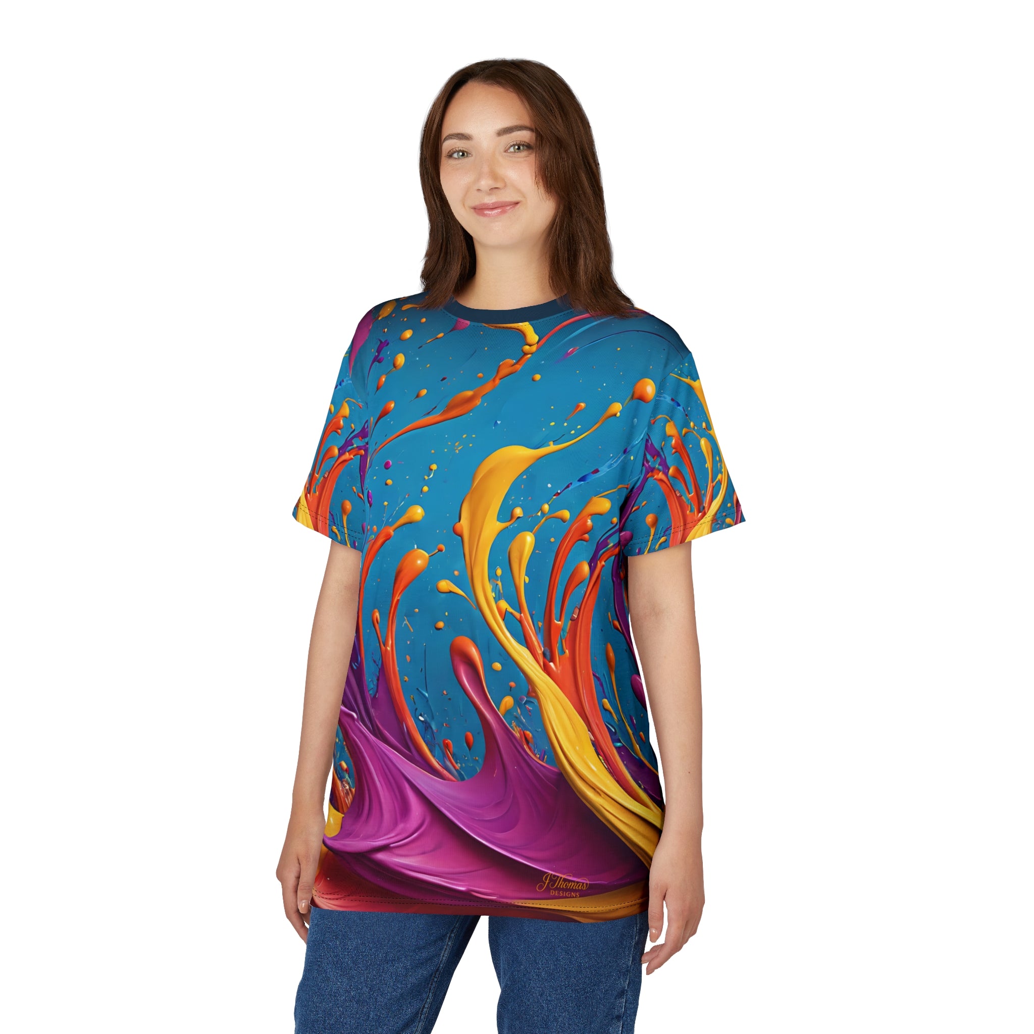"All-Over Print" T-Shirt - #124