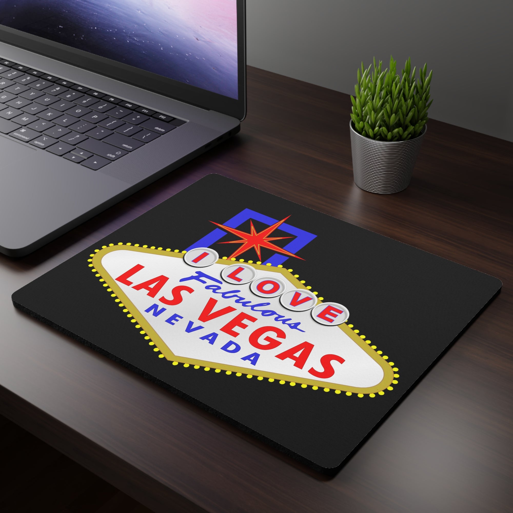 I Love - "Las Vegas Sign" Mouse Pad