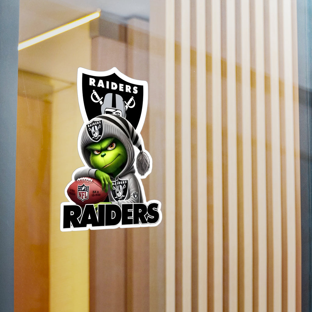 The Grinch - Raiders Vinyl Decal