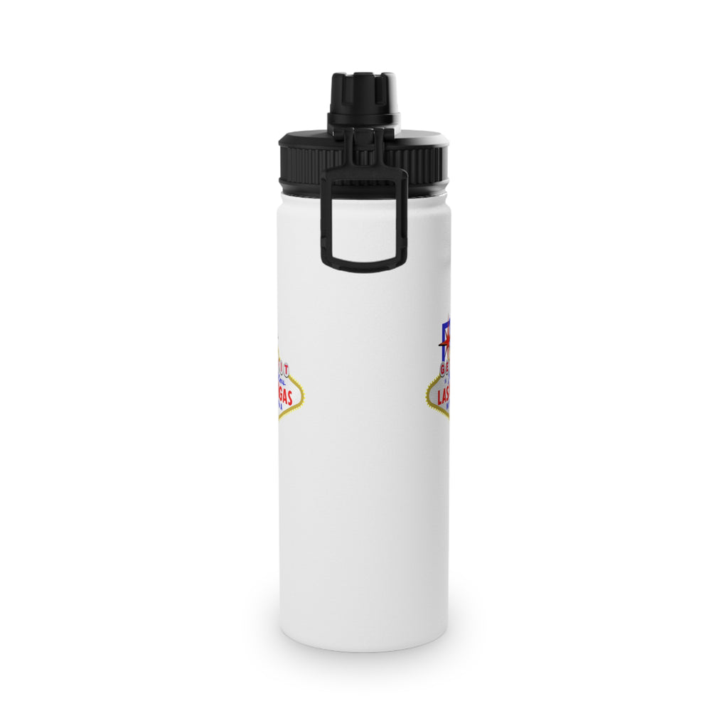 "Get Fit" Las Vegas Sign Stainless Steel Water Bottle