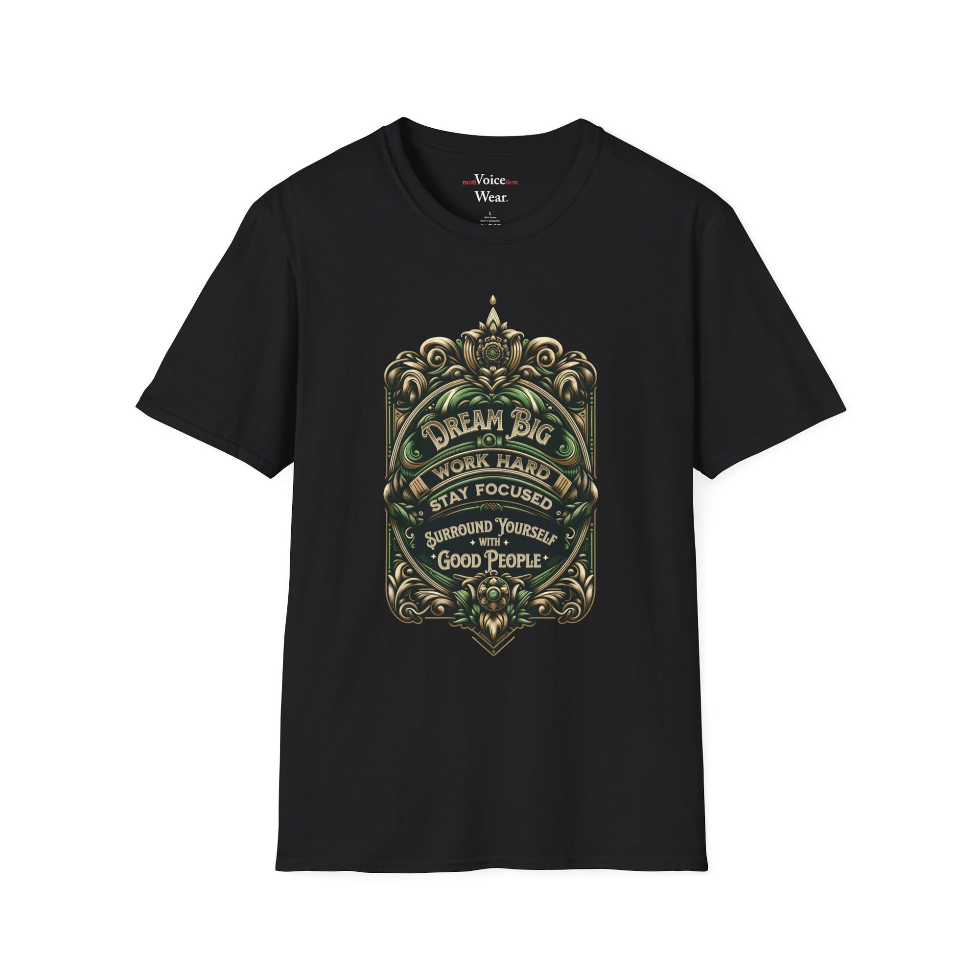 "Dream Big" - "moti-Voice-tion Wear" T-Shirt