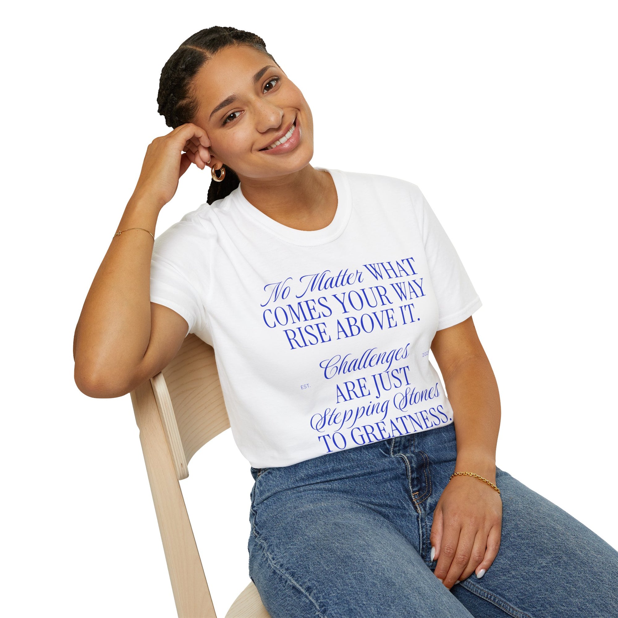 "No Matter What Comes Your Way" - "moti-Voice-tion Wear" T-Shirt