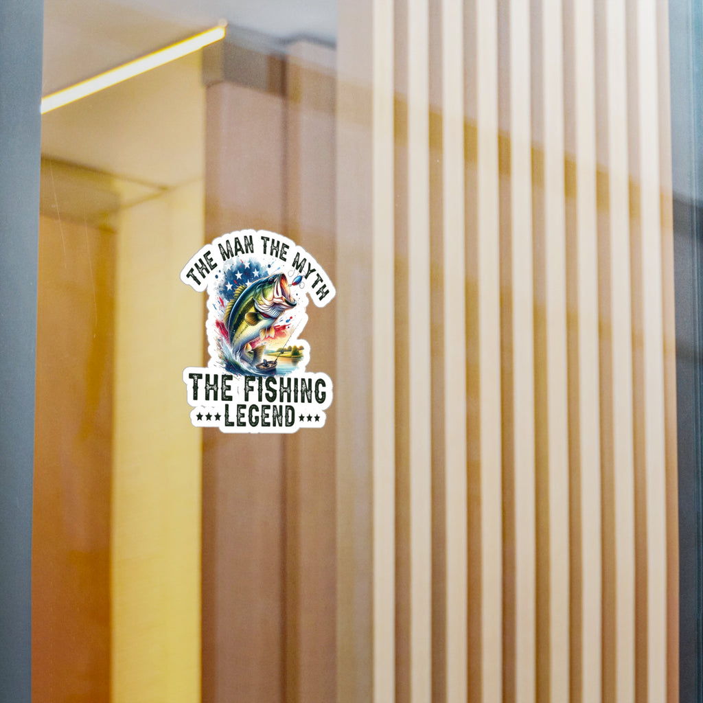 The Fishing Legend Vinyl Decal