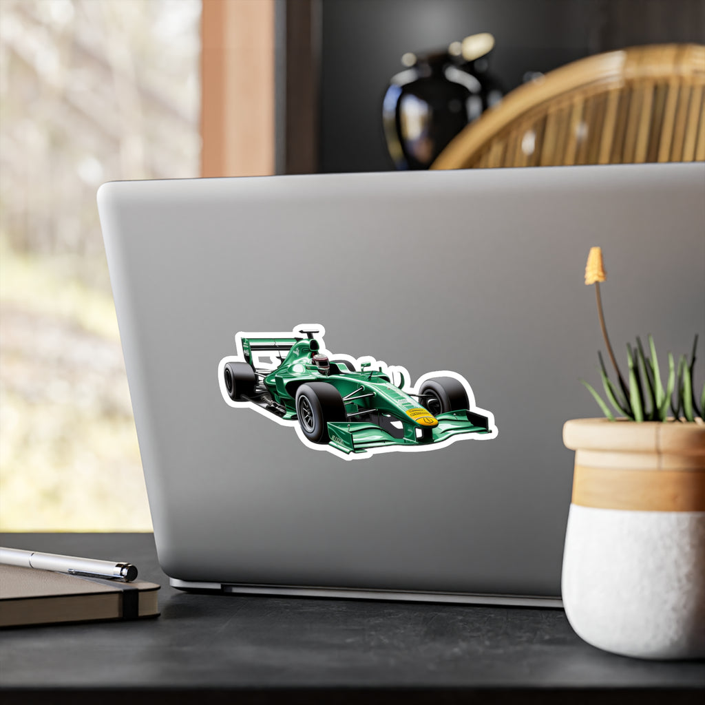 F1 Car #2 Vinyl Decal