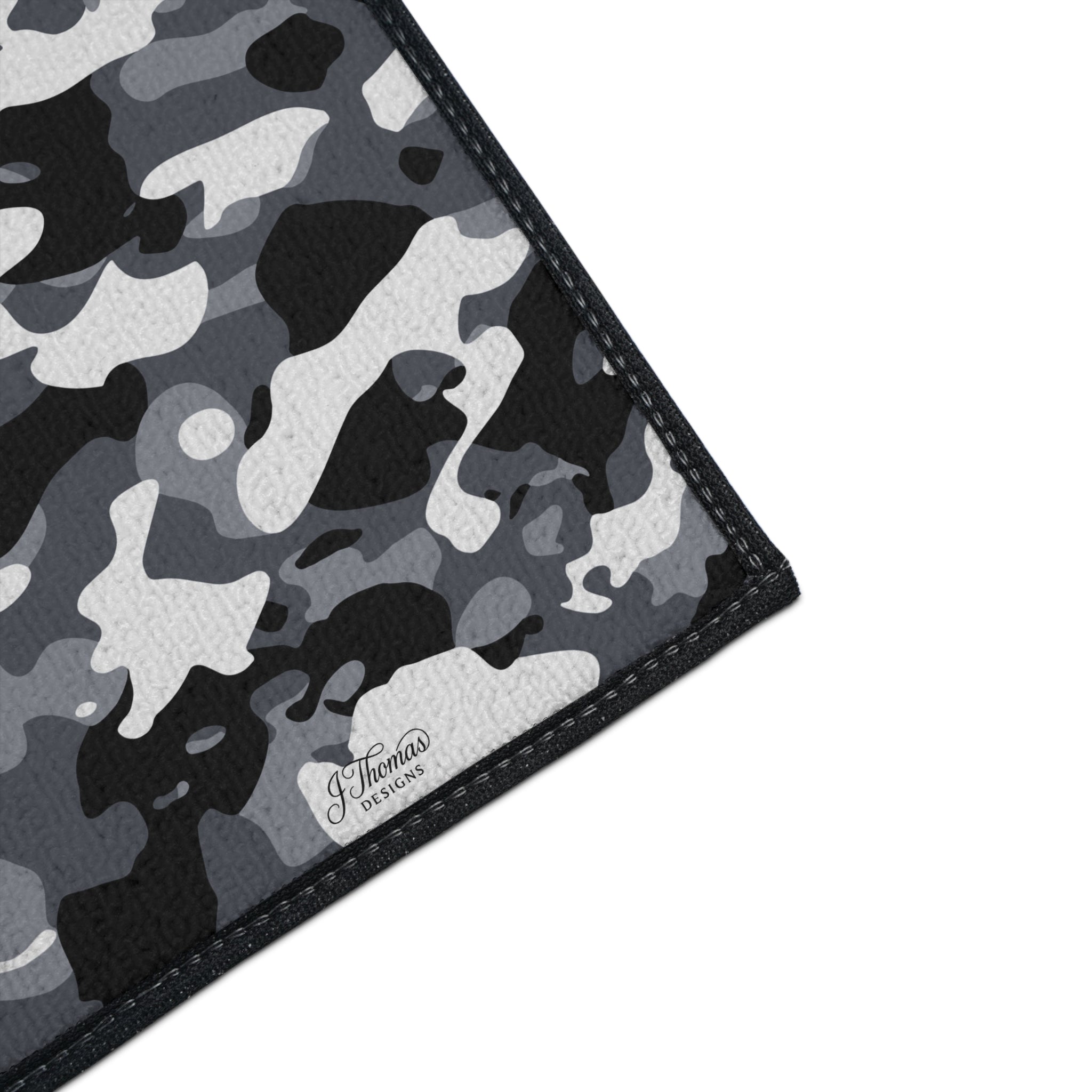 Heavy Duty Floor Mat – Gray Camo