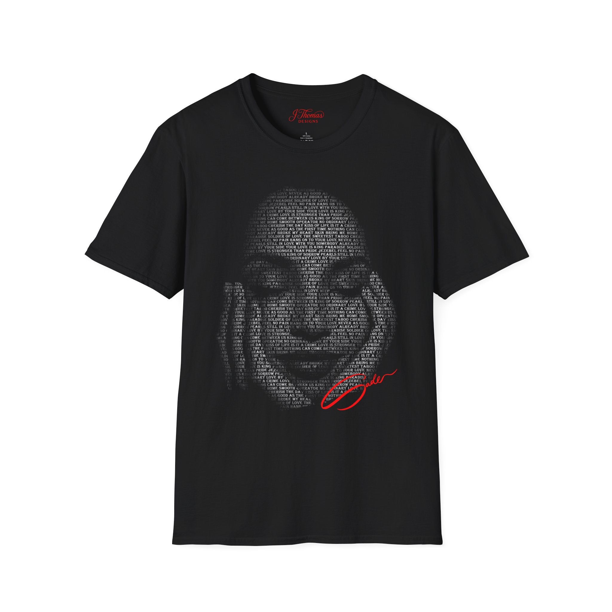 Sade's Greatest Hits T-Shirt - Red Text