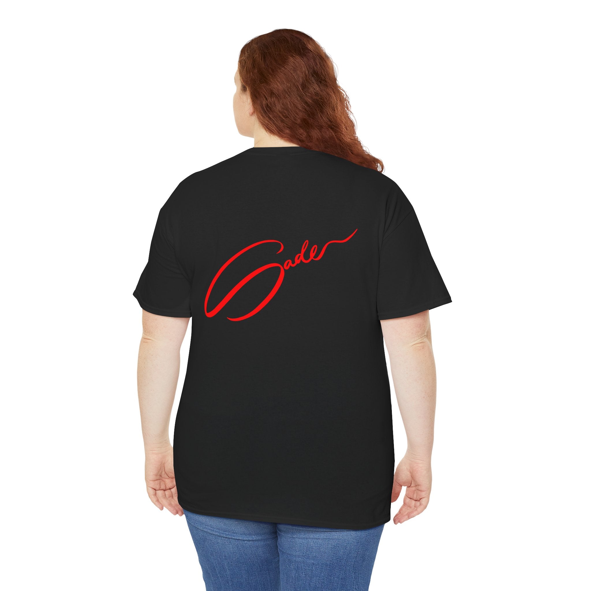 "Sade's Greatest Hits" T-Shirt - Red Text
