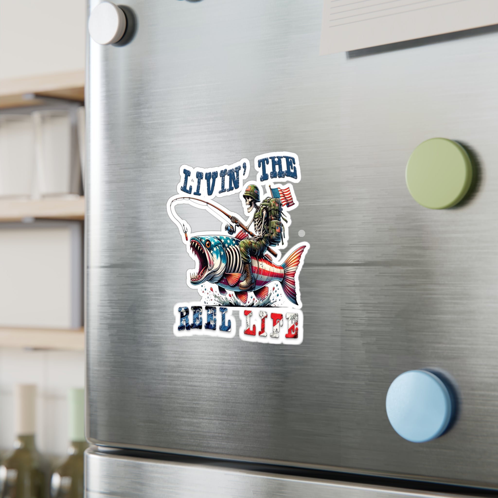 Livin' The Reel Life Vinyl Decal