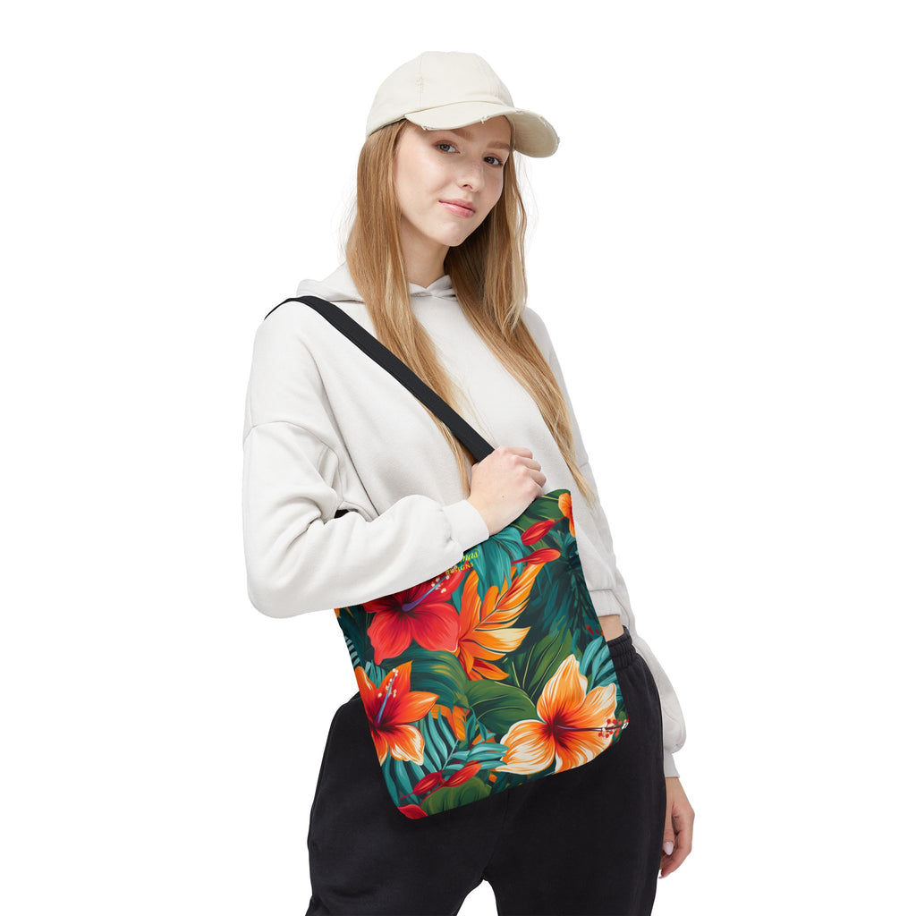 "All-Over Print" Tropical Beach Carryall