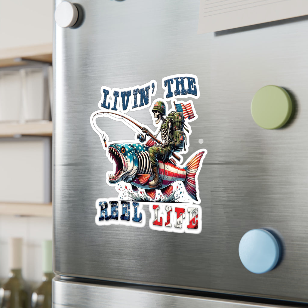 Livin' The Reel Life Vinyl Decal