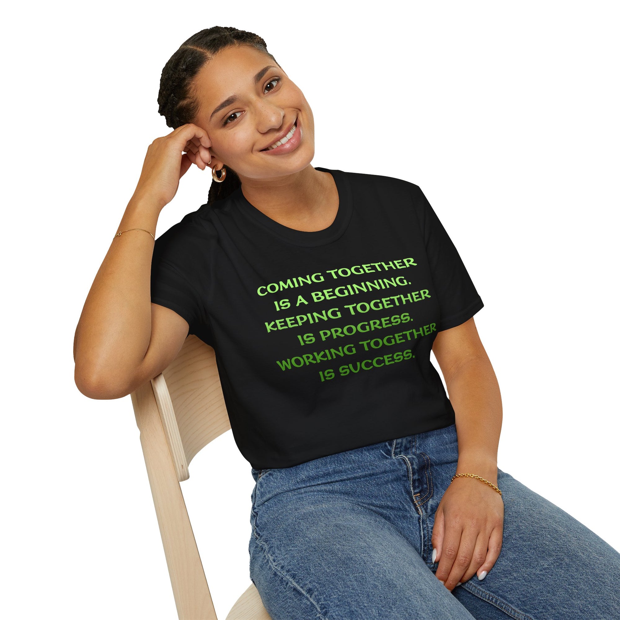 "Coming Together" - "moti-Voice-tion Wear" T-Shirt