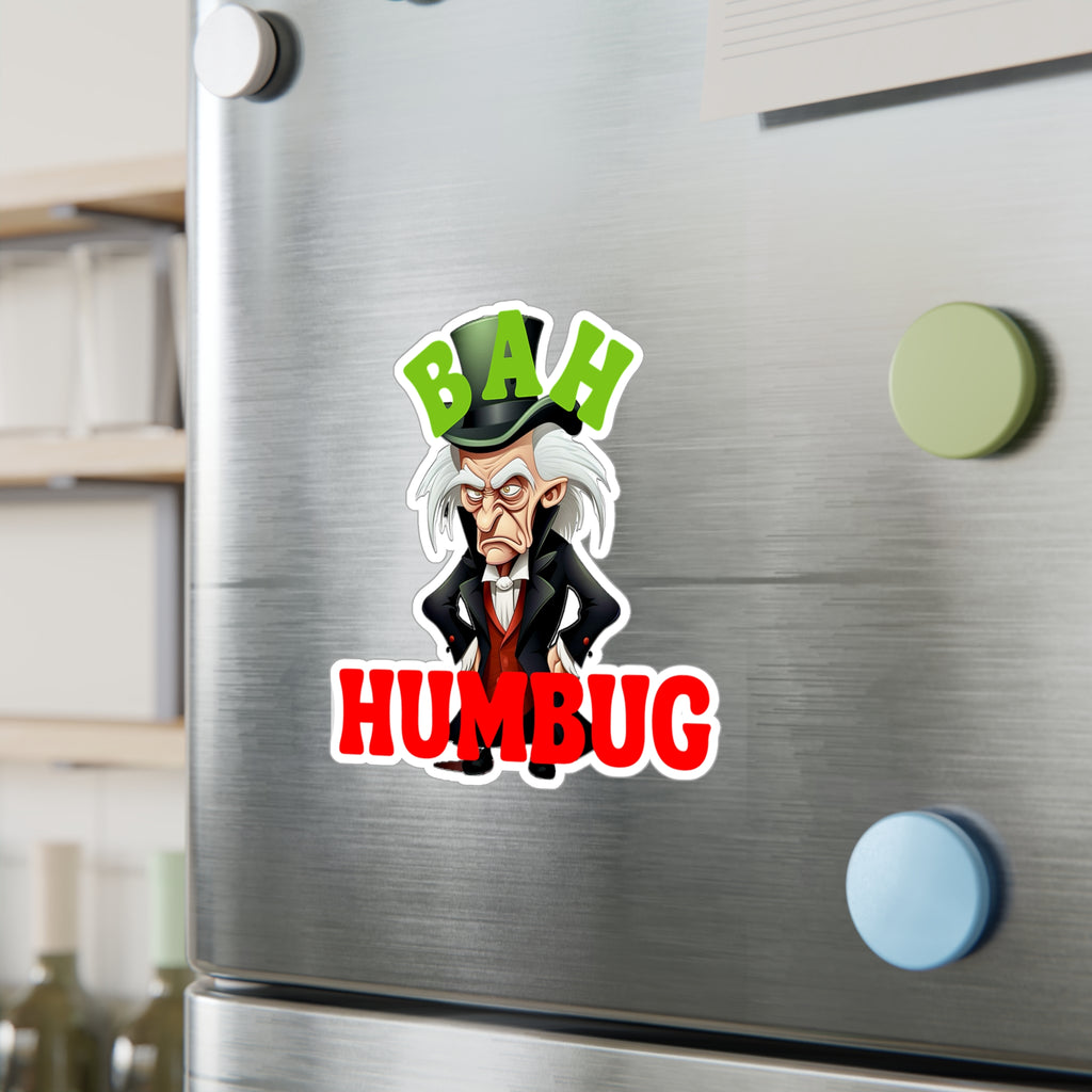 Bah Humbug Vinyl Decal