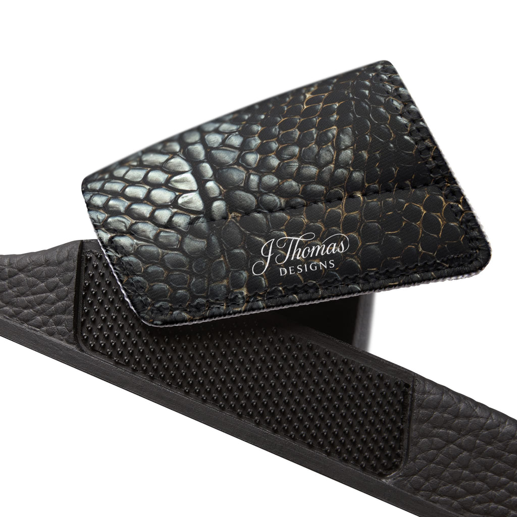 "All-Over Print" - #164 Men's Removable-Strap Sandals