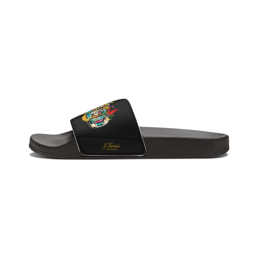 "All-Over Print" - #192 Men's Removable-Strap Sandals