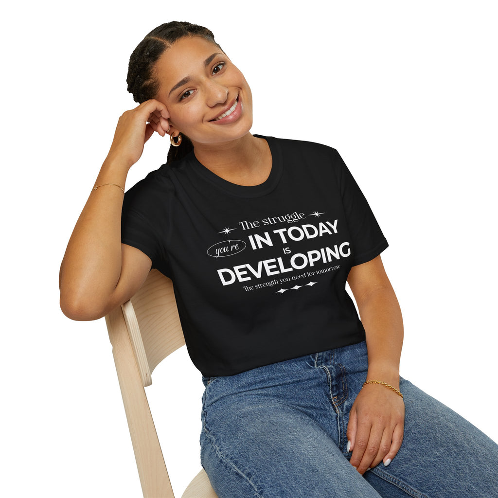 "The Struggle" - "moti-Voice-tion Wear" T-Shirt