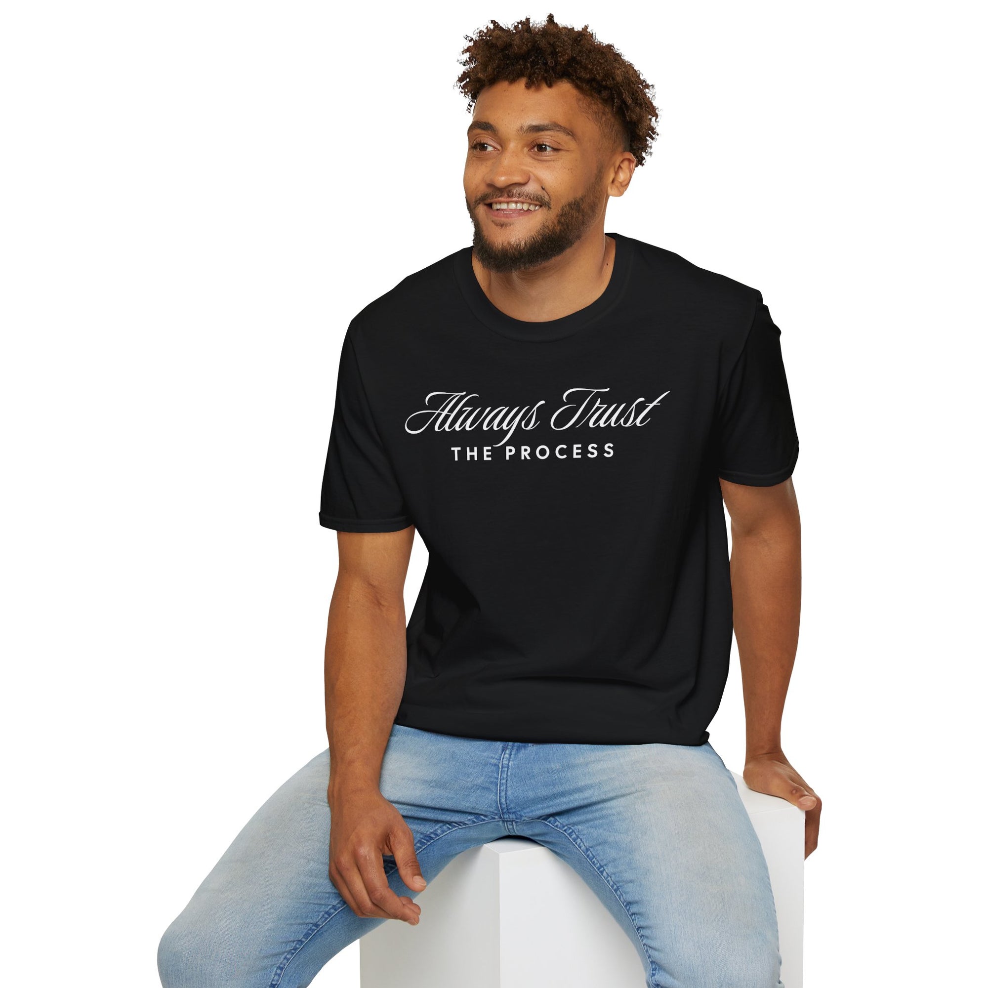 "Trust The Process" - "moti-Voice-tion Wear" T-Shirt