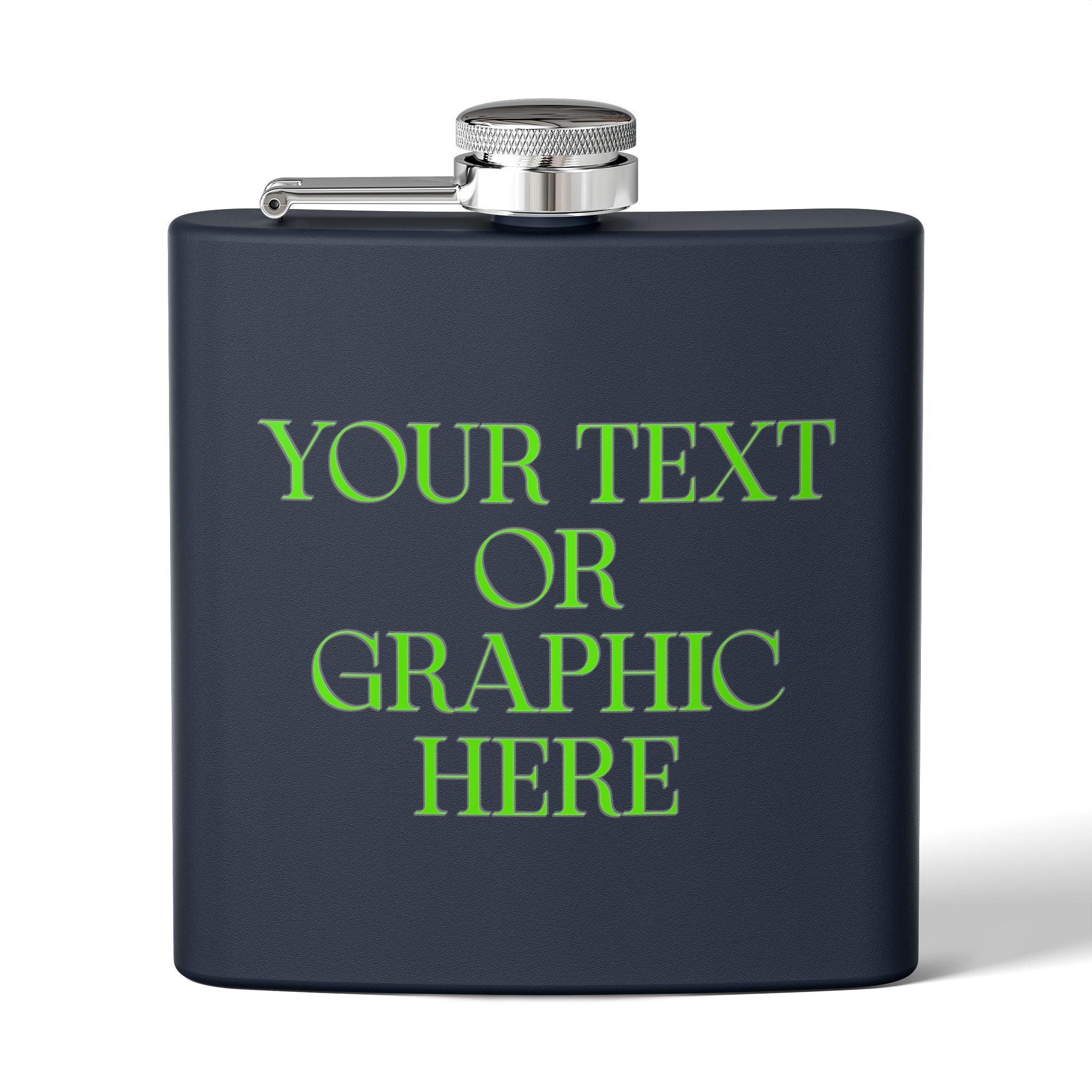 Custom Personalized 6oz Stainless Hip Flask
