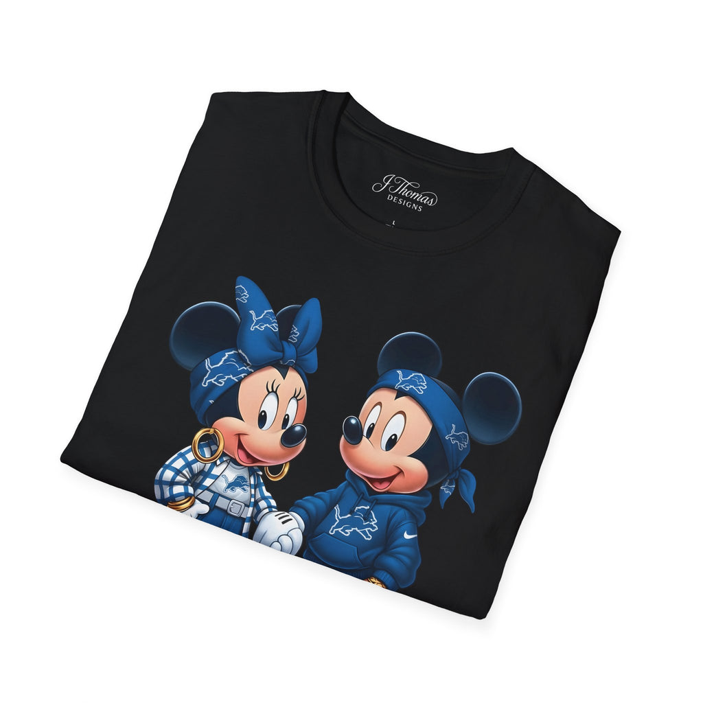 Mickey & Minnie - Detroit Lions