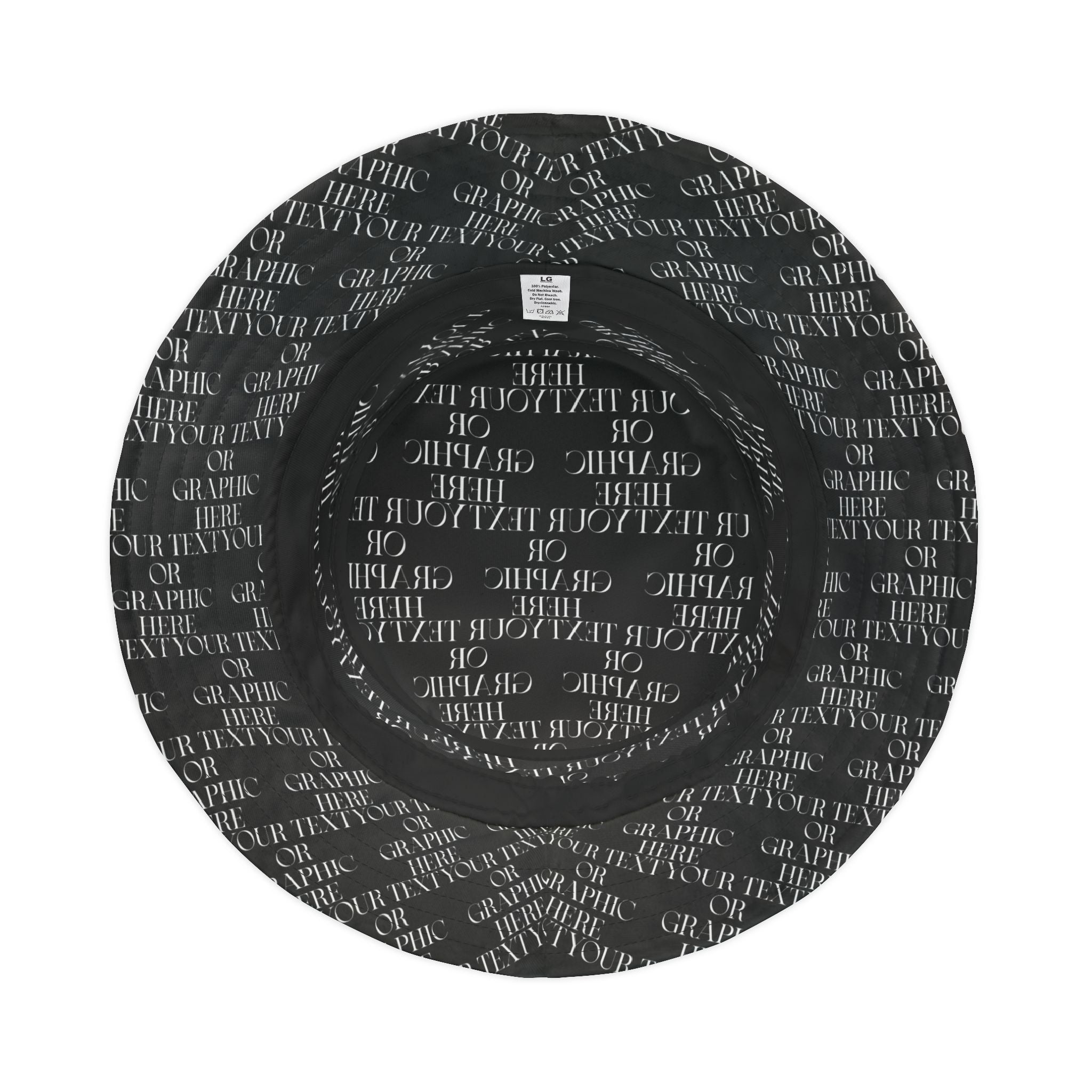 Custom Personalized “All-Over Print” Bucket Hat