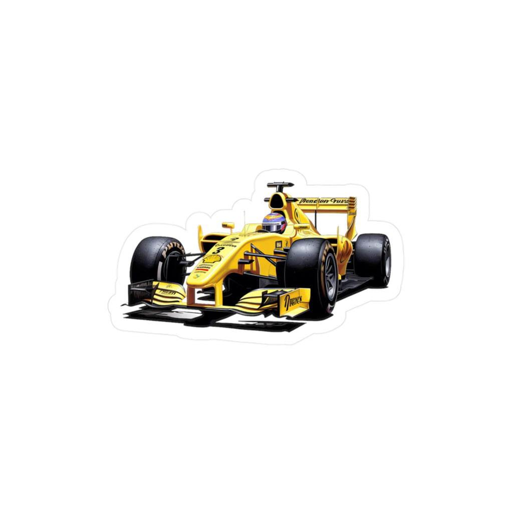 F1 Car #11 Vinyl Decal