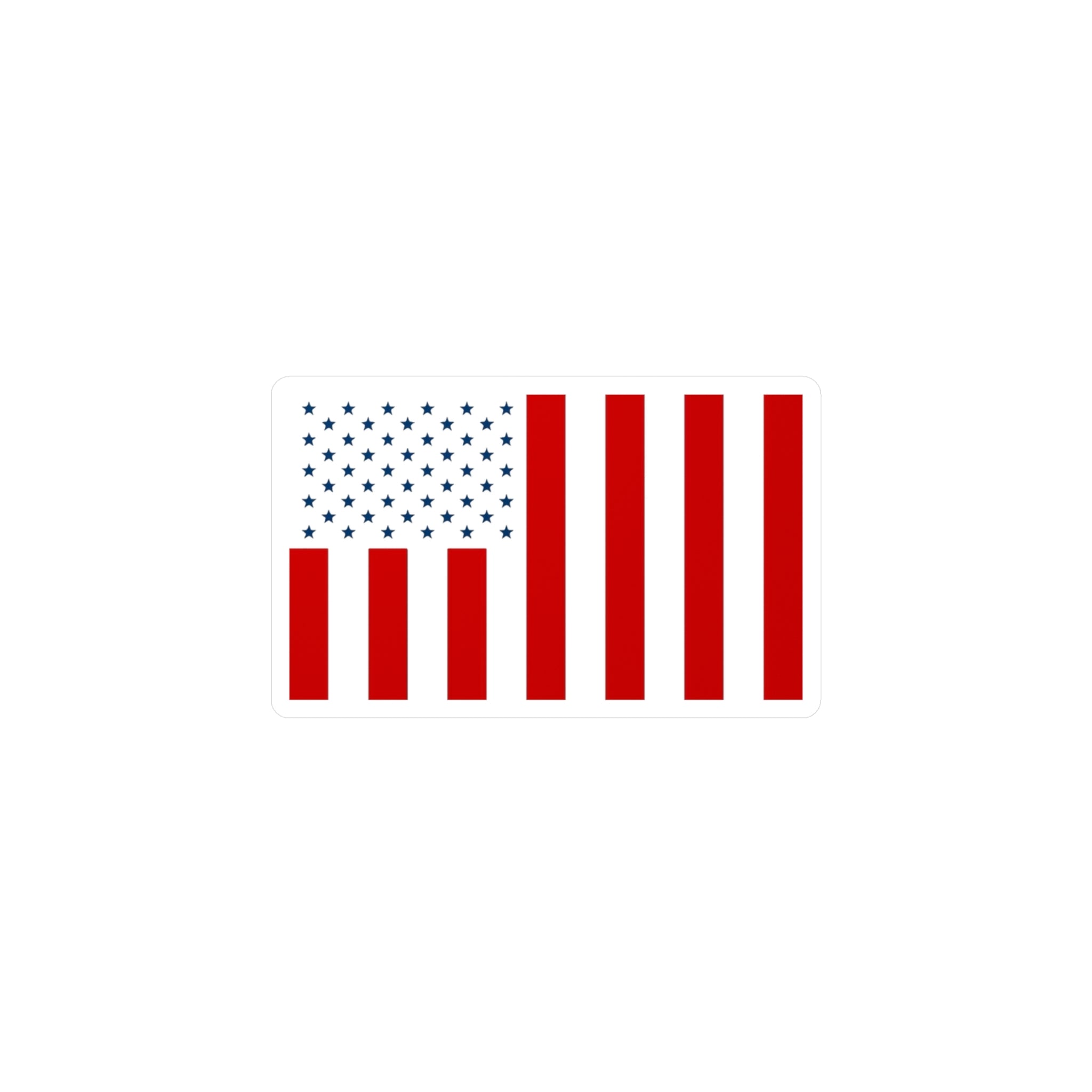U.S. Civil/Peacetime Flag Vinyl Decal