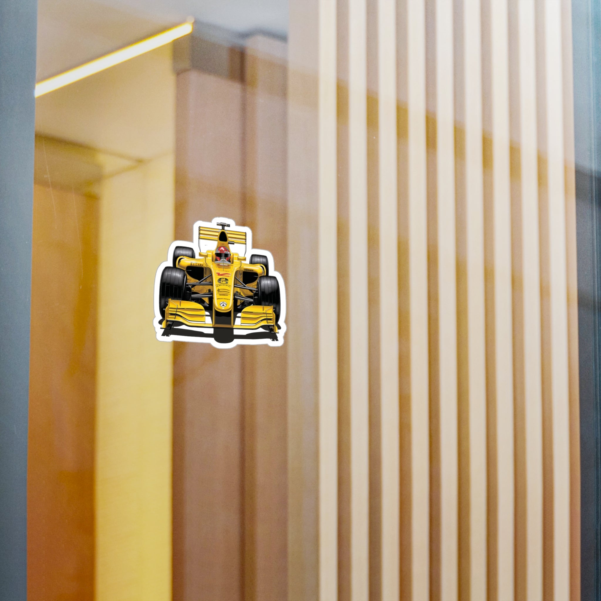 F1 Car #9 Vinyl Decal