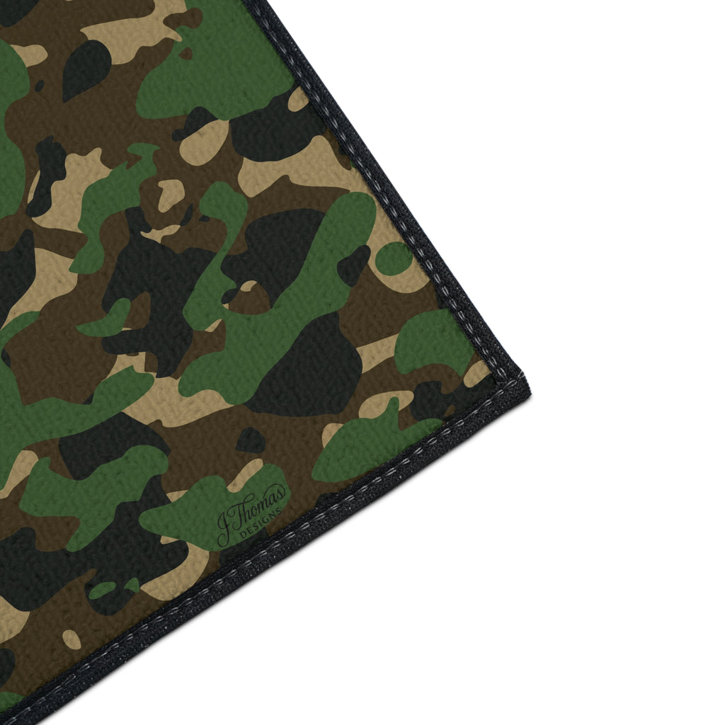 Heavy Duty Floor Mat – Green Camo