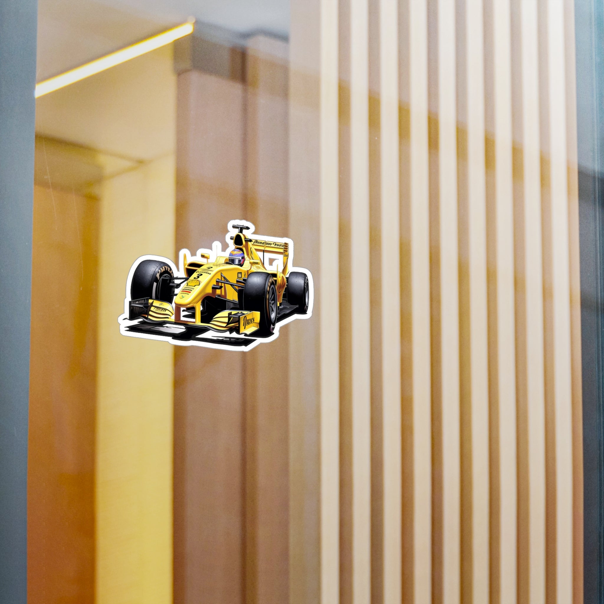 F1 Car #11 Vinyl Decal