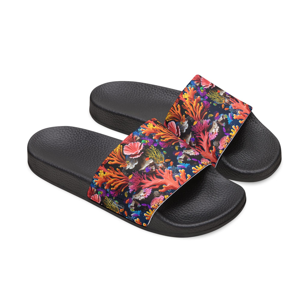 "All-Over Print" - #135 Men's Removable-Strap Sandals