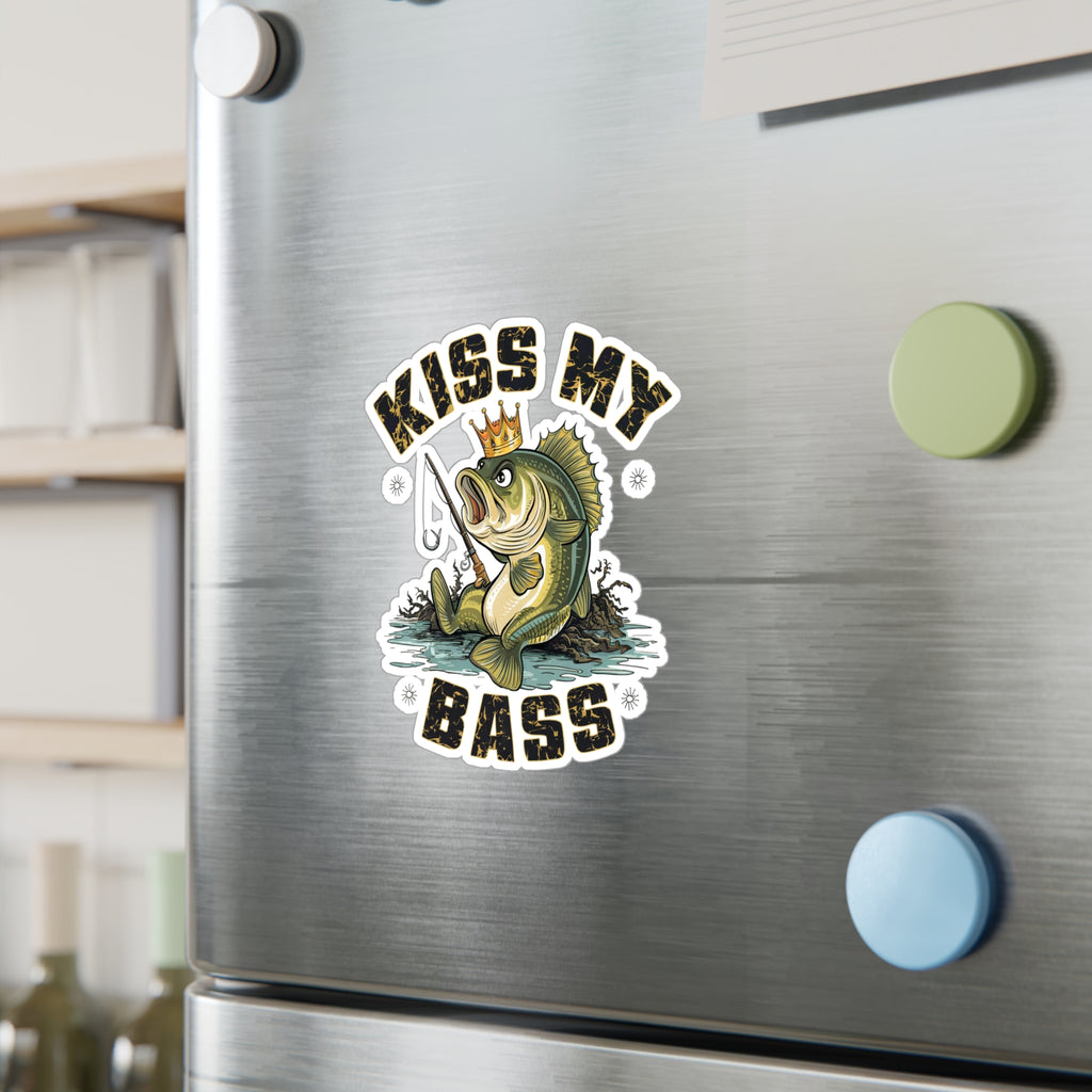 Kiss My Bass Vinyl Decal