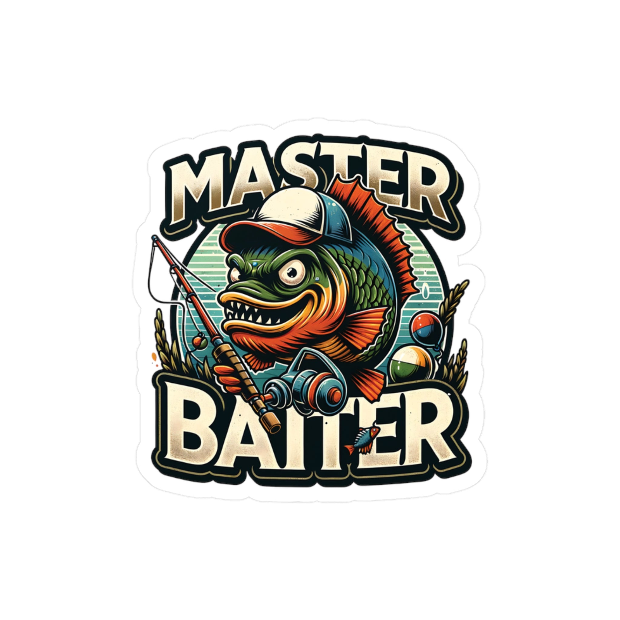Master Baiter Vinyl Decal