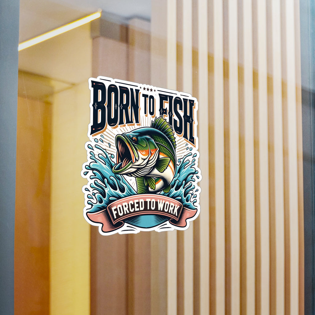 Born To Fish Vinyl Decal