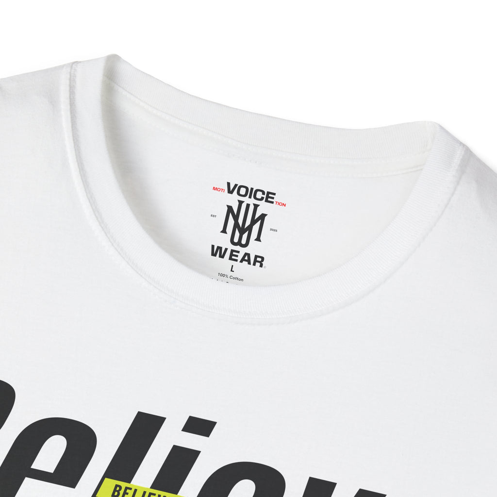 "Believe You Can" - "moti-Voice-tion Wear" T-Shirt