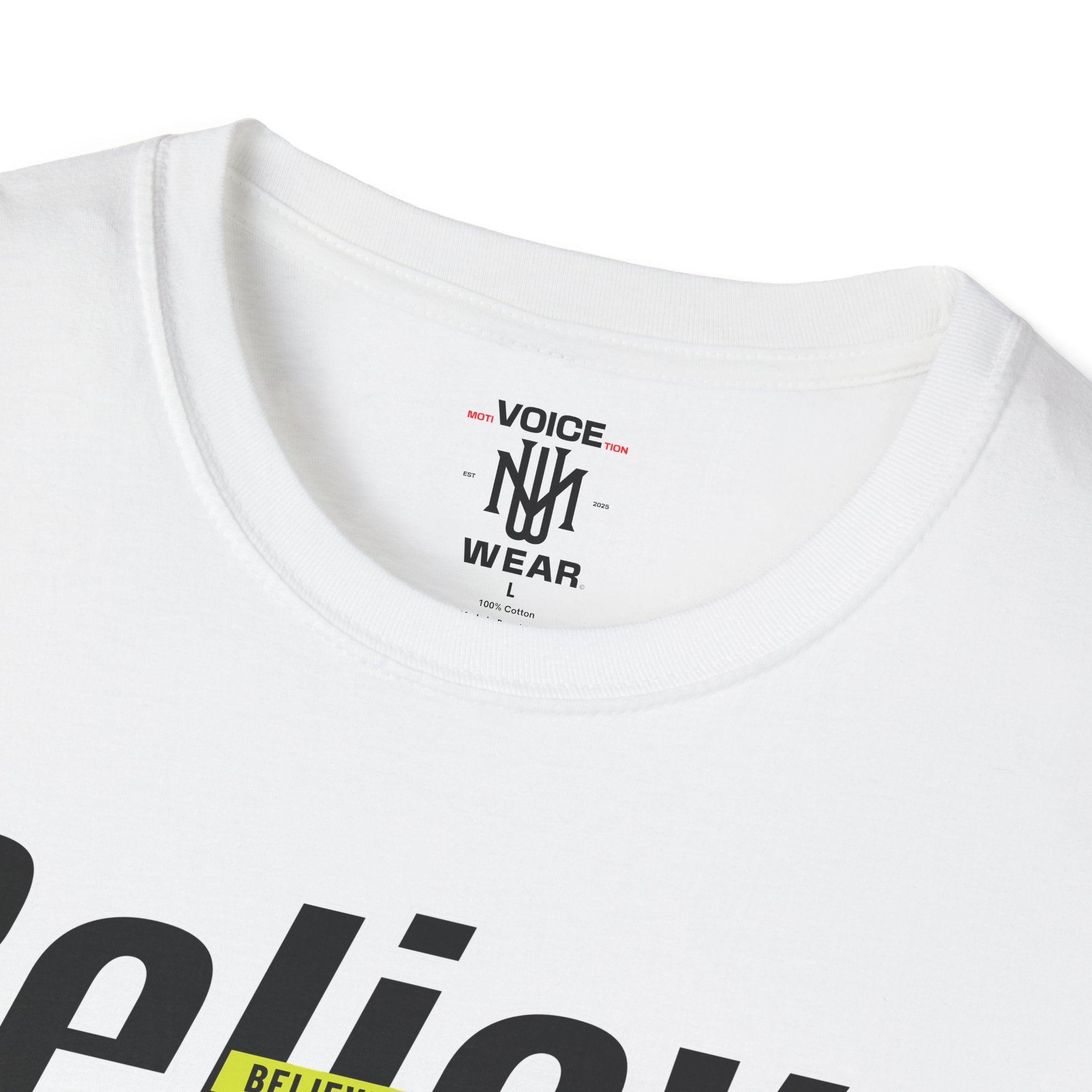 "Believe You Can" - "moti-Voice-tion Wear" T-Shirt