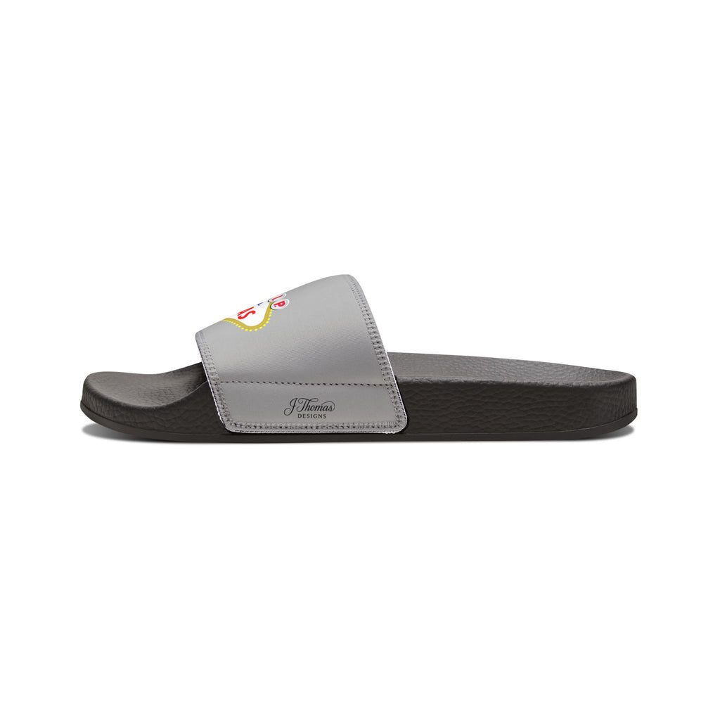 "All-Over Print" "V.I.P." Men's Removable-Strap Sandals