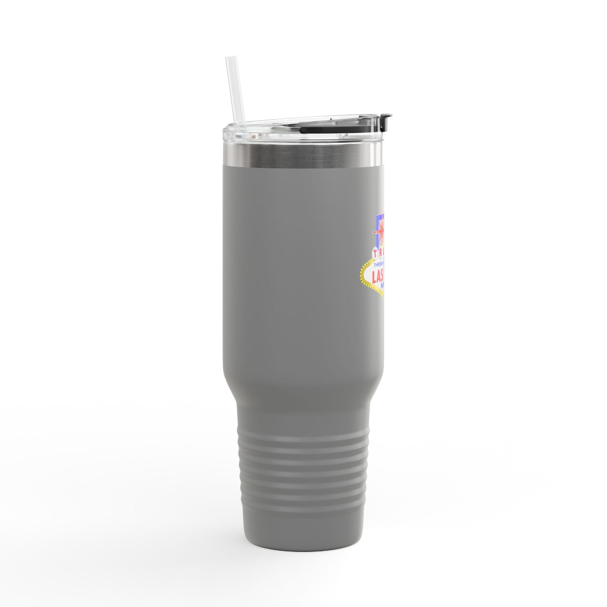 "Truckin Through" Las Vegas Sign 40oz Insulated Travel Mug | Tumbler