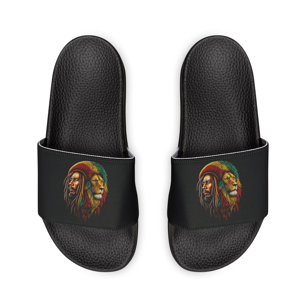 "All-Over Print" - Bob/Lion Men's Removable-Strap Sandals