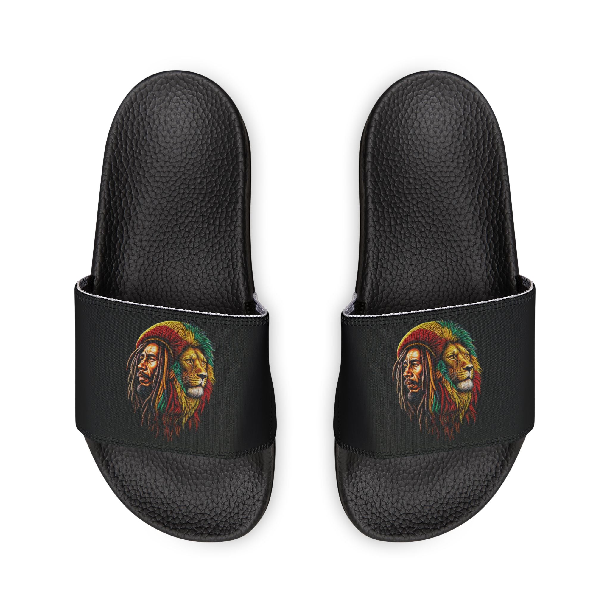 "All-Over Print" - Bob/Lion Men's Removable-Strap Sandals