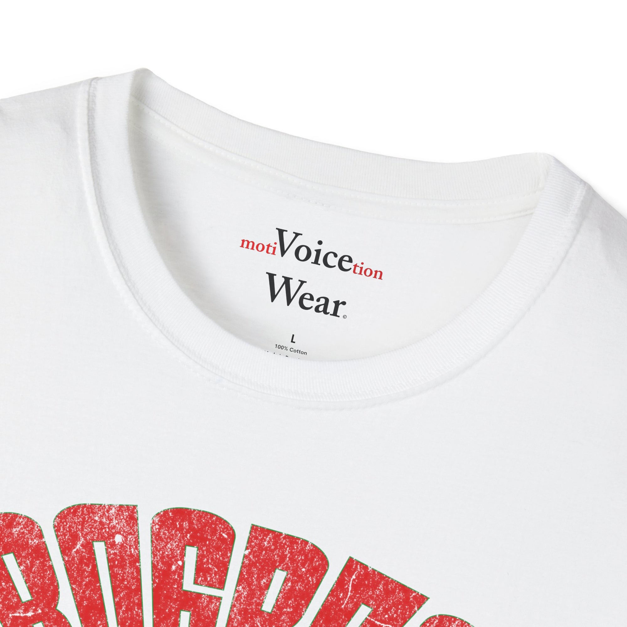 "Progress Over Perfection" - "moti-Voice-tion Wear" T-Shirt