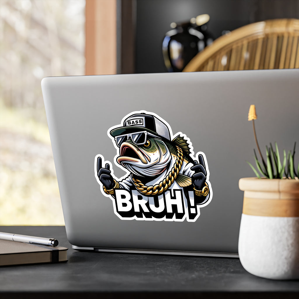 BRUH Fish Vinyl Decal