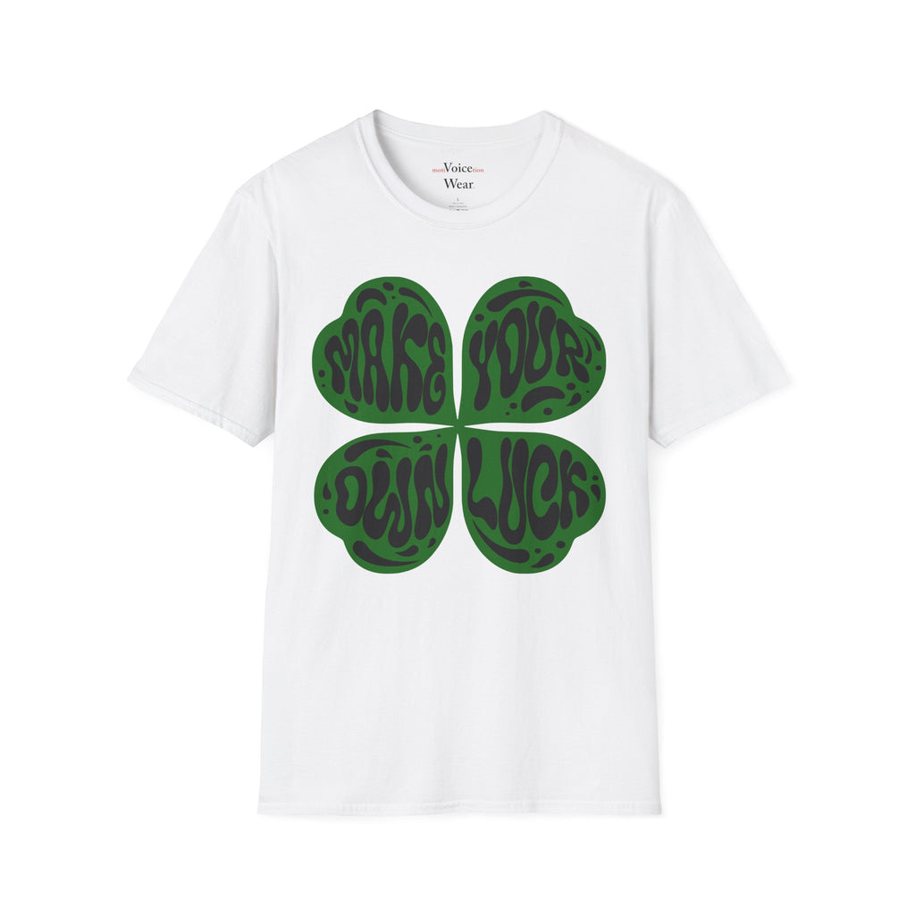 "Make Your Own Luck - Black" - "moti-Voice-tion Wear" T-Shirt