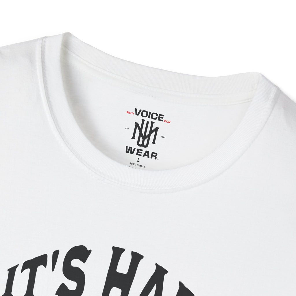 "Hard To Beat A Person" - "moti-Voice-tion Wear" T-Shirt