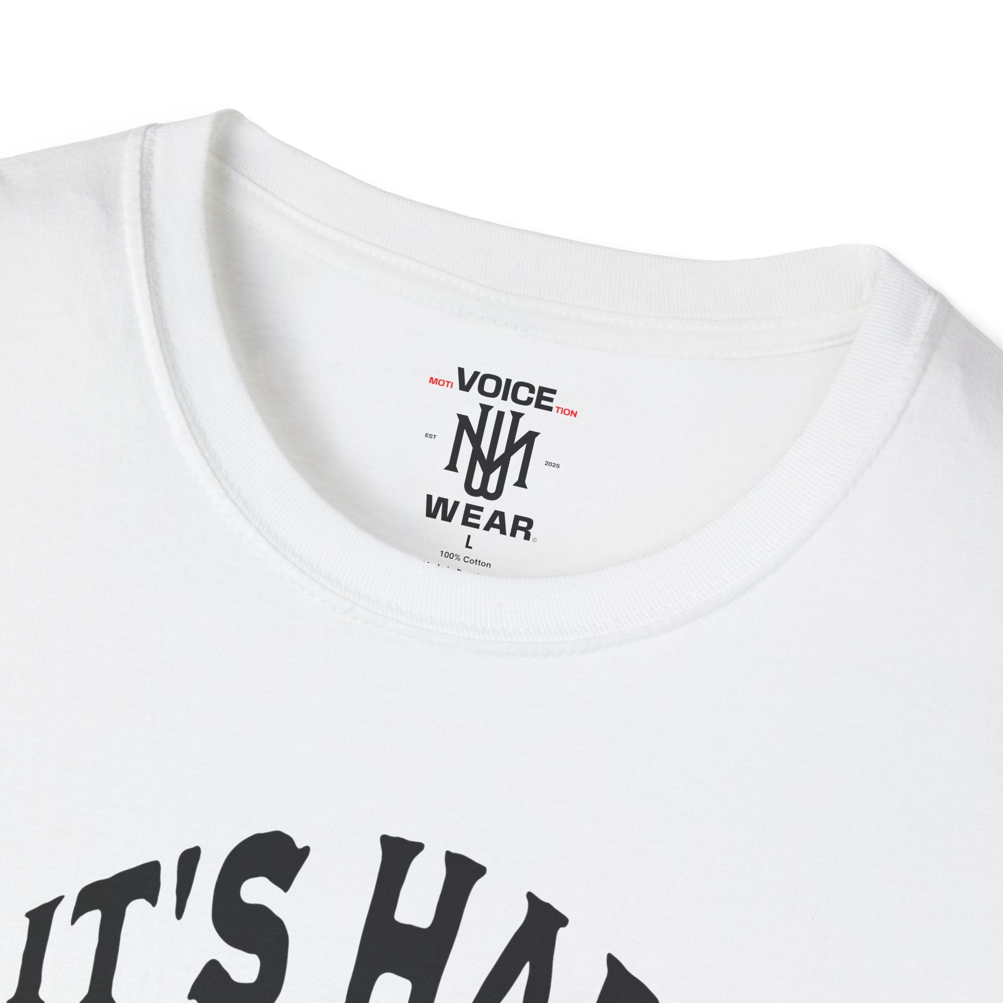 "Hard To Beat A Person" - "moti-Voice-tion Wear" T-Shirt