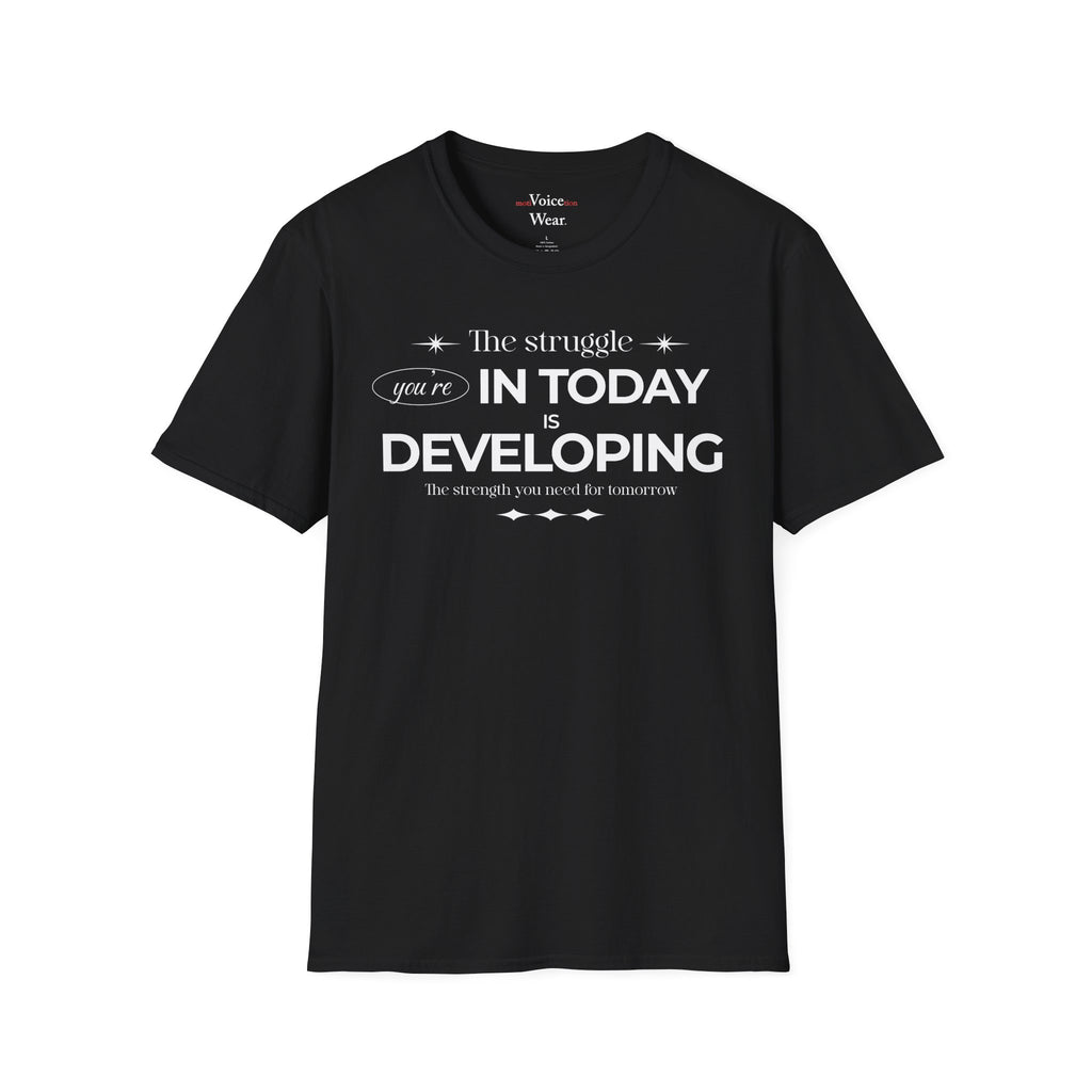 "The Struggle" - "moti-Voice-tion Wear" T-Shirt