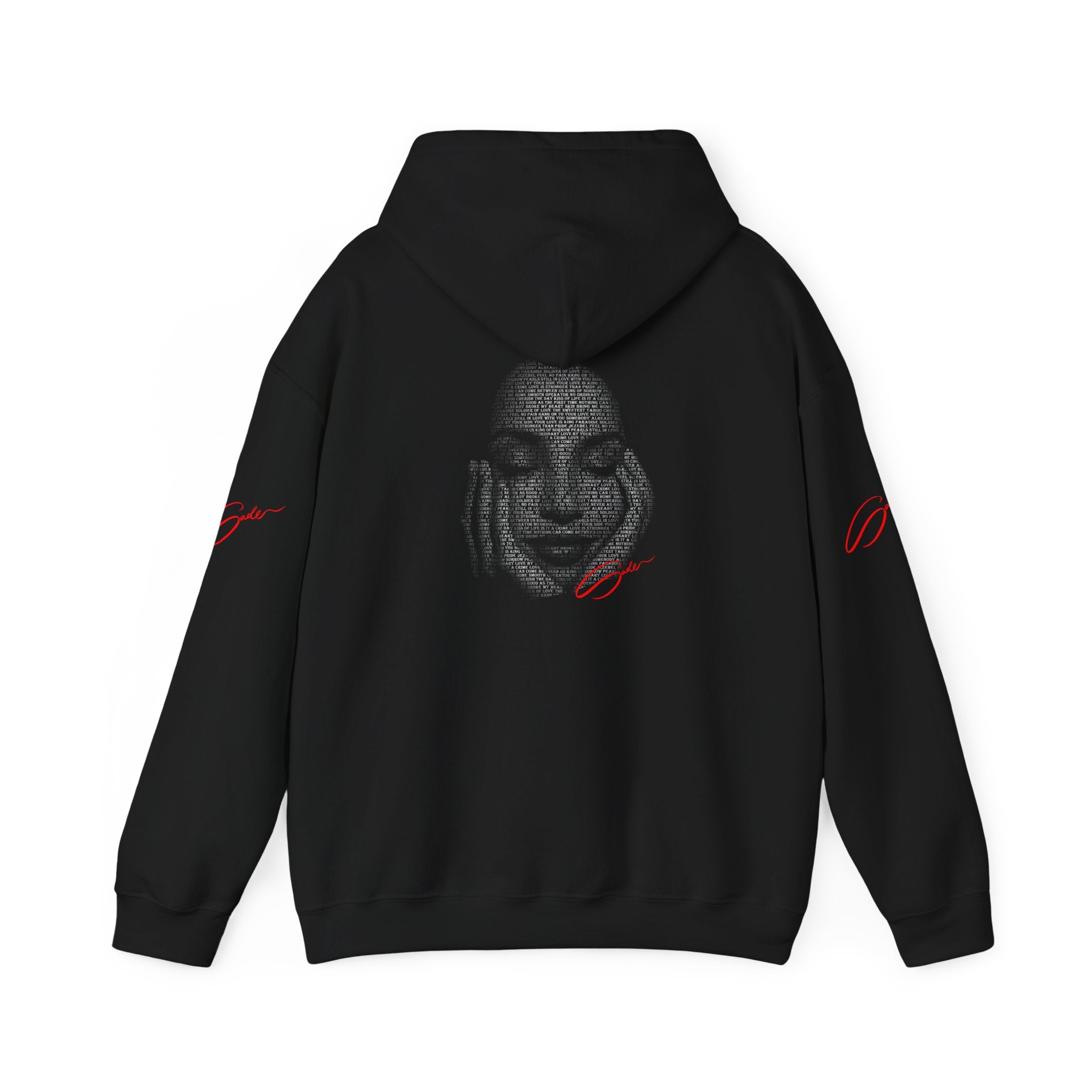 Sade's Greatest Hits Hoodie - Red Text