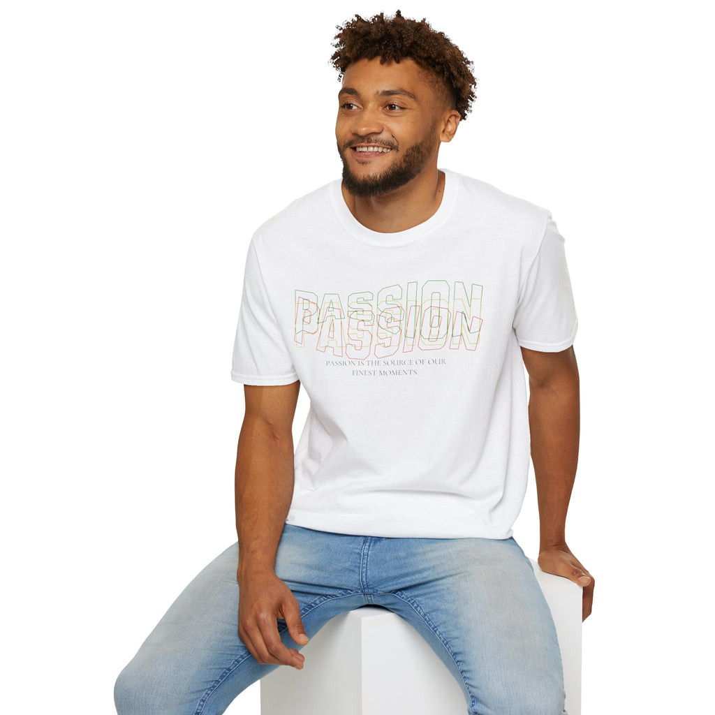 "Passion" - "moti-Voice-tion Wear" T-Shirt